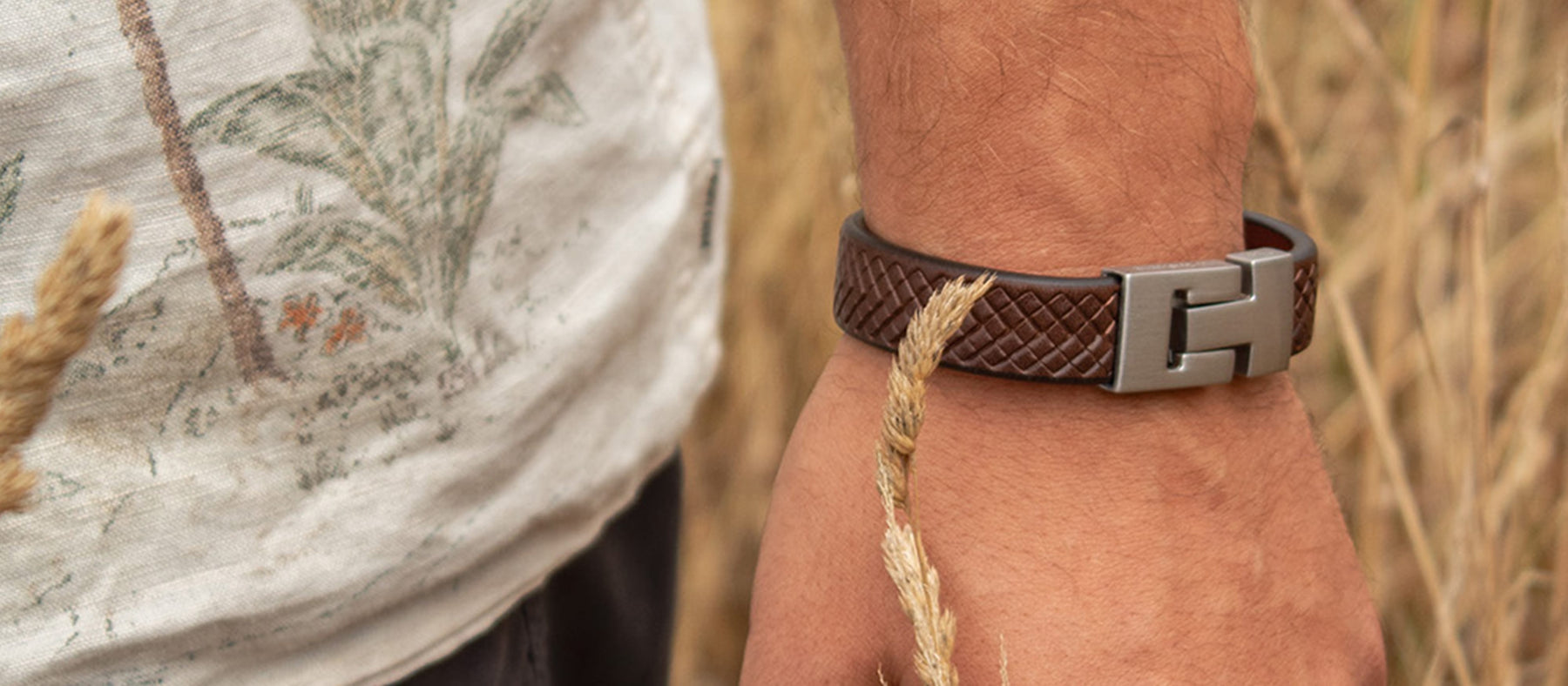 Bracelets cuir Stamp