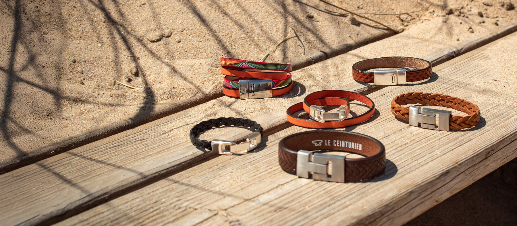 Bracelets en cuir