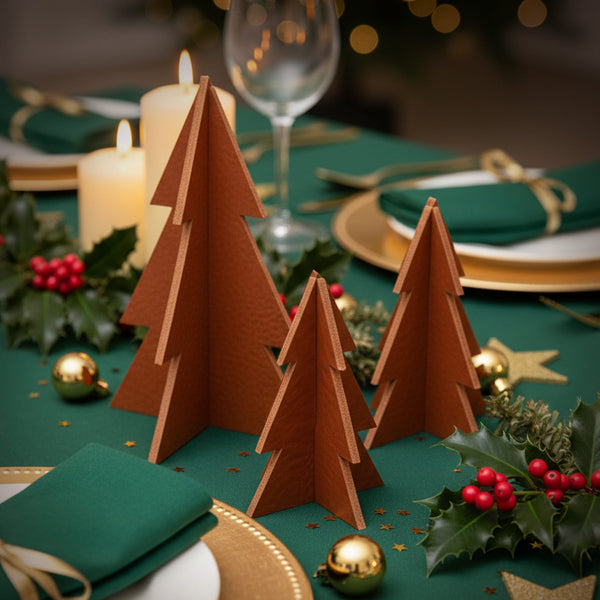 Trio Fir Trees - Tawny cover image