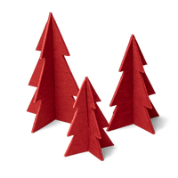 Trio Sapins - Cocoon Rouge